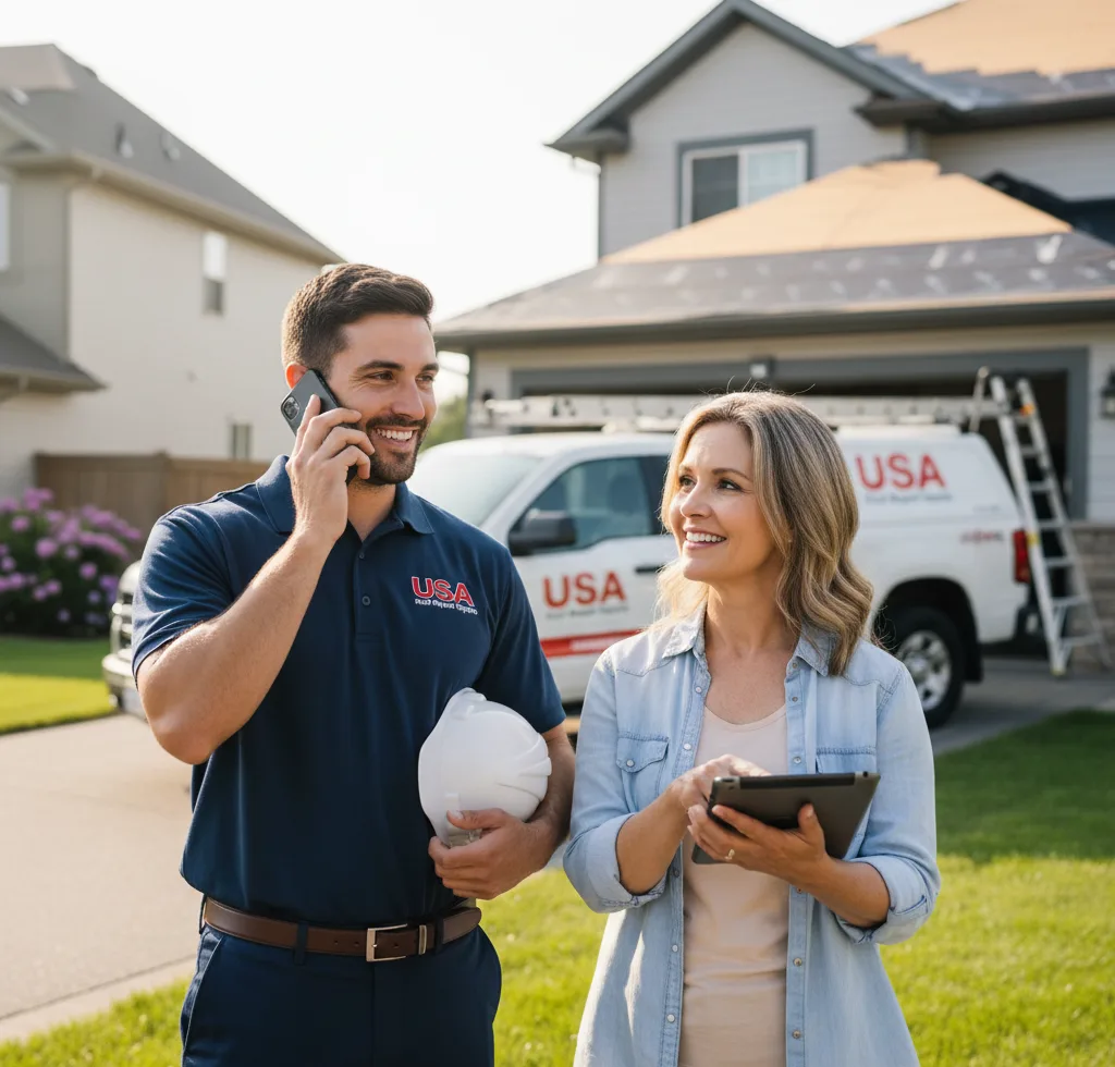 USA Roof Repair Experts customer support in Manchester Township